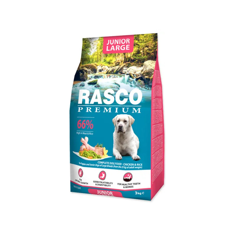 RASCO Premium Puppy / Junior Large 3kg