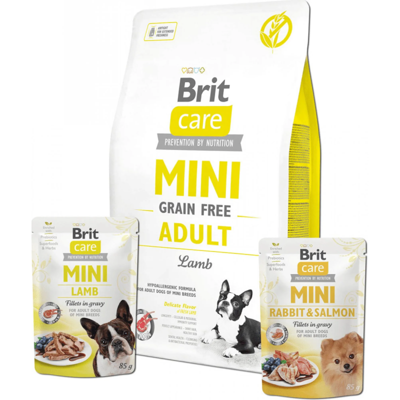 Brit Care Mini GF Adult bárány 2 kg