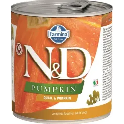 Farmina N&D dog PUMPKIN & quail konzerv 285 g