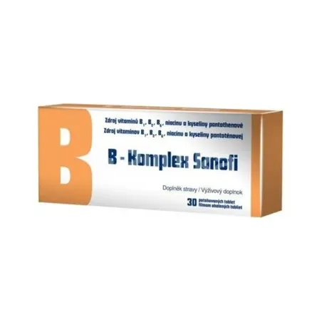 B - Komplex Sanofi tbl. flm. 1 x 30 ks