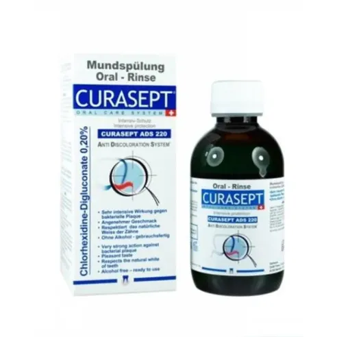 Curasept ADS220 0,2% ústna voda 200 ml