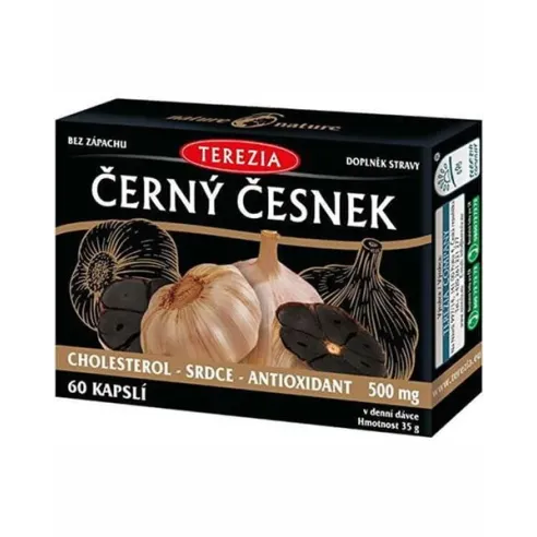 Čierny cesnak 60 cps. TEREZIA COMPANY