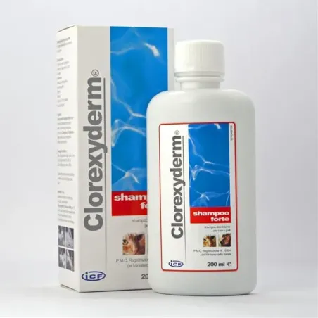 Clorexyderm forte sampon 200 ml