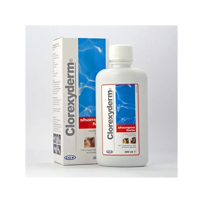 Clorexyderm forte sampon 200 ml
