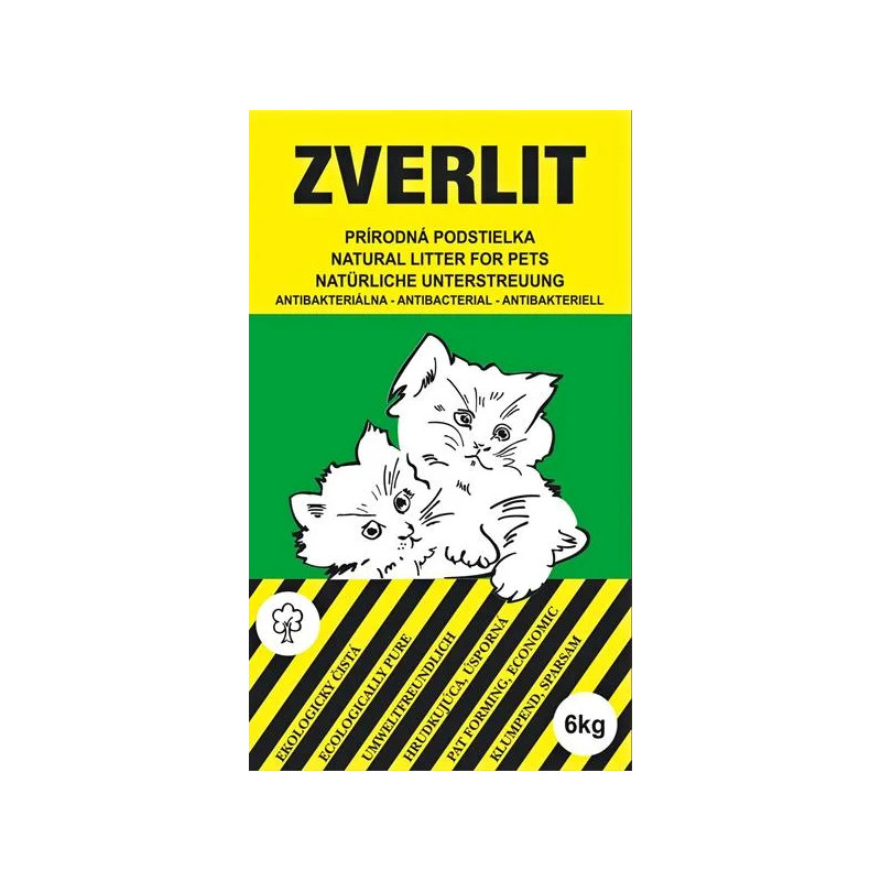 Zverlit Macskaalom 3-4 mm zöld 6 kg