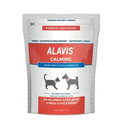 ALAVIS Calming kutyáknak és macskáknak 45 g/30 rágótabletta