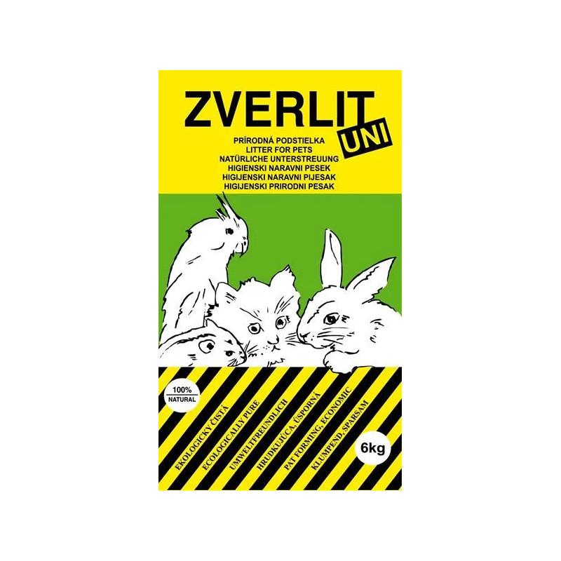 Zverlit Természetes Uni 6 kg