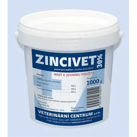 Zincivet 30% ung. 1 kg