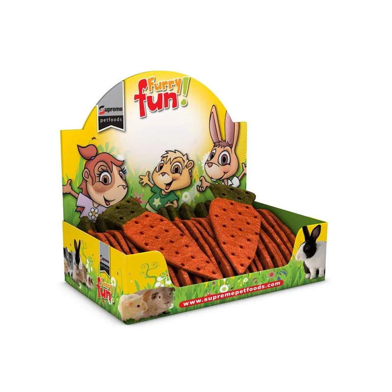 Supreme Giant Carrots - sárgarépa ízű keksz - 25 db-os csomag