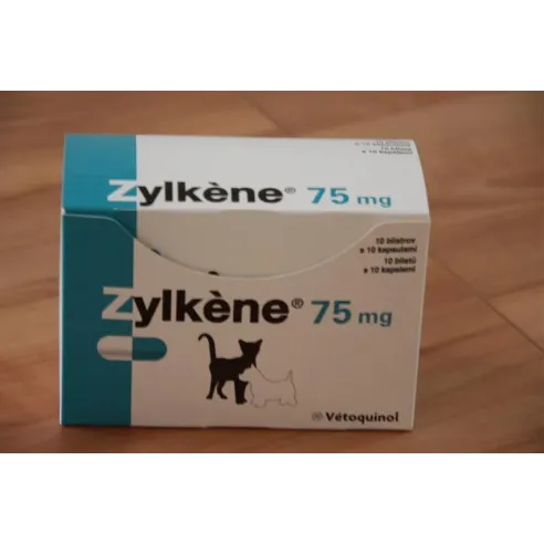 Zylkéne 75 mg  10 x 10 cps.