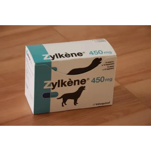 Zylkéne 450 mg  10 x 10 cps.