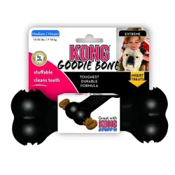 Kong Dog Extreme Csont fekete, természetes gumi, M