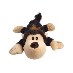 Játék Kong Dog Cozie Naturals Bárány-Majom-Szarvas sípolóval, poliészter, M