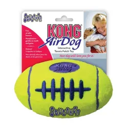 Kong Dog Airdog rögbi labda sípolóval, tenisz, vulkanizált gumi, S
