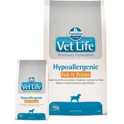 Farmina Vet Life kutya hipoallergén, hal & burgonya 2 kg