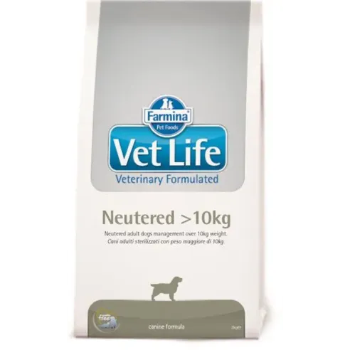 Farmina Vet Life dog neutered 10 kg, 2 kg