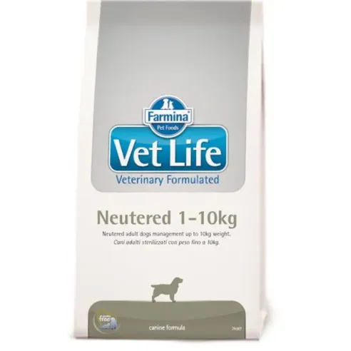 Farmina Vet Life kutya, ivartalanított, 1-10 kg, 10 kg
