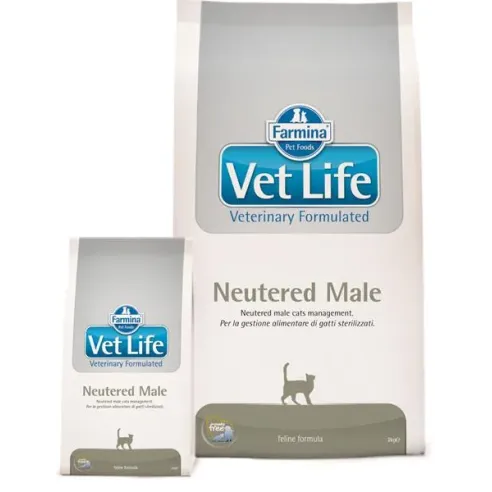 Vet Life Neutered Male 2 kg