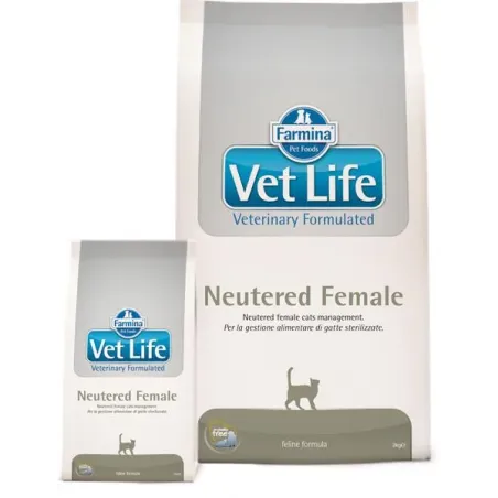 Vet Life Natural CAT ivartalanított nőstény 2kg