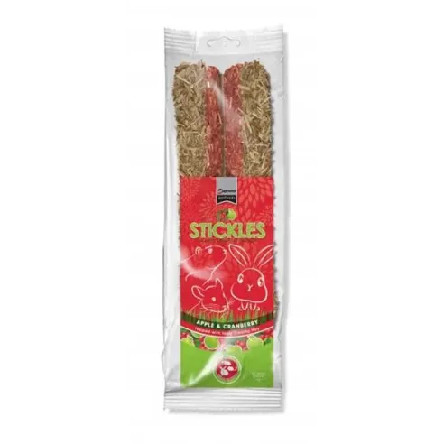 Pamlsok SUPREME hlodavce Stickle Apple & Cranberry ZB 100g