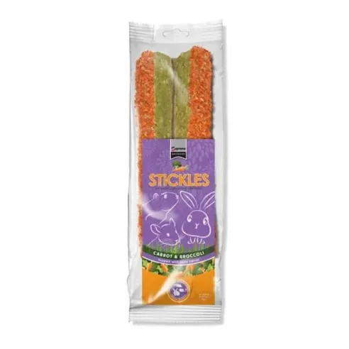 Pamlsok SUPREME hlodavce Stickle Carrot & Broccoli ZB 100g