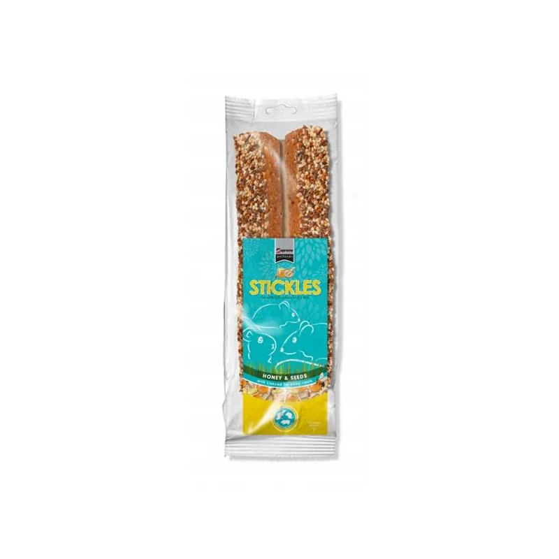 SUPREME rágcsálófalat Stickle Seeds & Honey ZB 100g