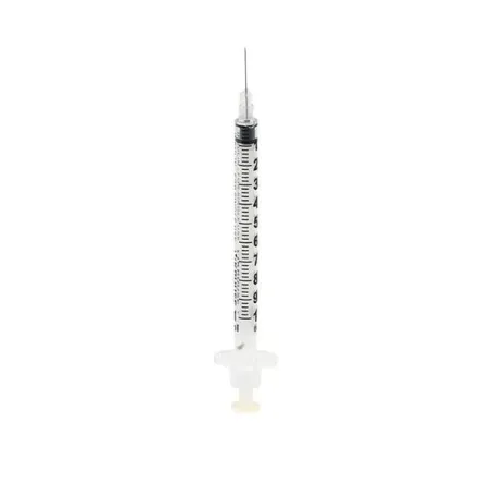 KRUUSE U100 3 részes inzulinos fecskendő, 1 ml tűvel 29 G x 1/2