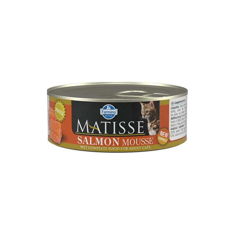 Farmina MO P MATISSE macska lazac mousse (hab), konzerv 85 g