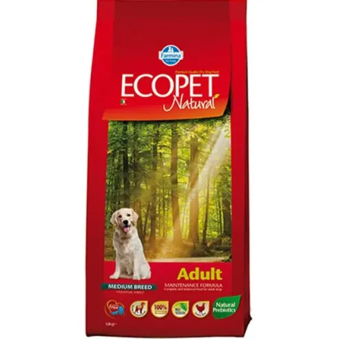 Ecopet Natural Medium Adult 14 kg