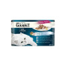 Nestlé GOURMET PERLE macska Multipack duo lazac&tőkehal alutasak 4x85 g