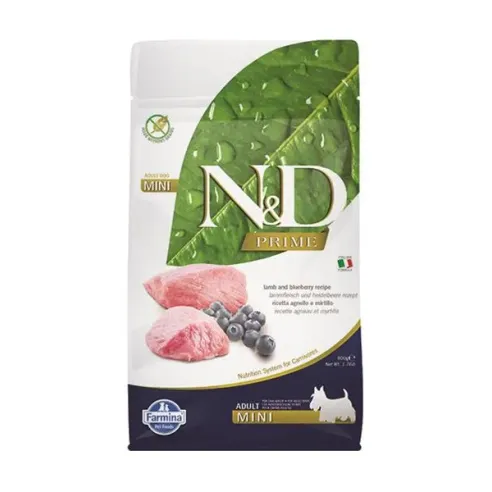 N&D Dog Prime Adult & Mini lamb & blueberry 800 g