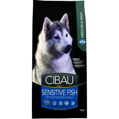 Farmina MO SP CIBAU kutya adult medium & maxi, sensitive fish 12 kg