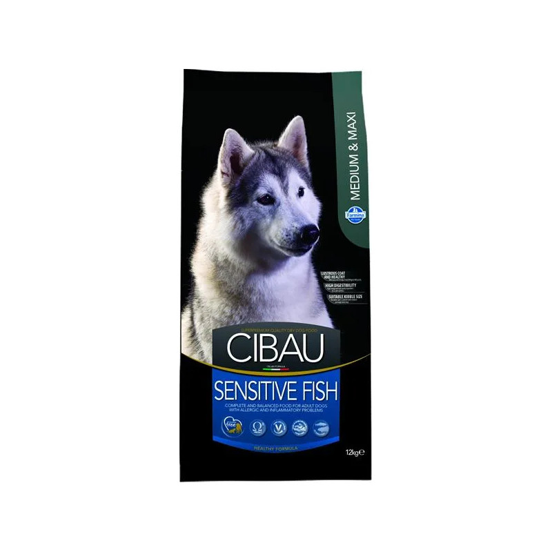 Farmina MO SP CIBAU kutya adult medium & maxi, sensitive fish 12 kg