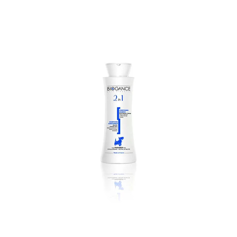 BIOGANCE 2 az 1-ben sampon 250 ml (+ kondicionáló egyben)