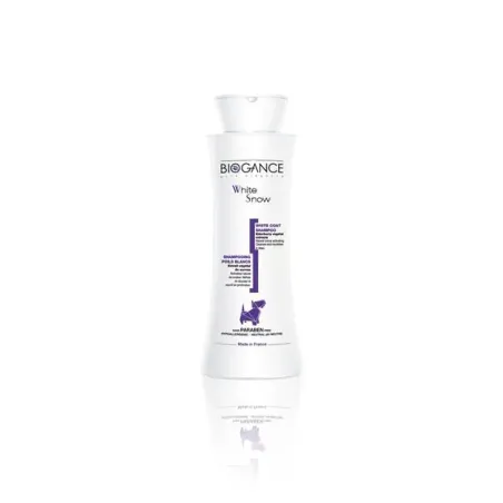 Sampon BIOGANCE White Snow 250 ml (világos és fehér szőrzetre)