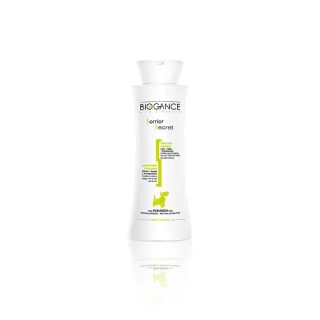Sampon BIOGANCE Terrier Secret (Drótszőrű bundához) 250 ml (terrierek számára)