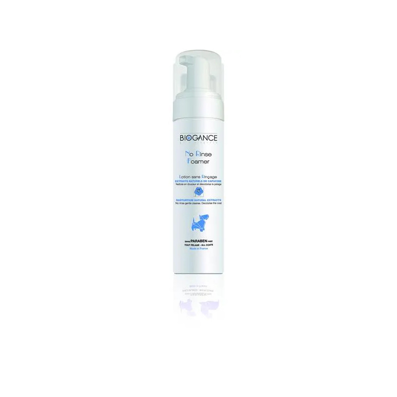 BIOGANCE No Rinse habos szárazsampon kutyáknak 200 ml