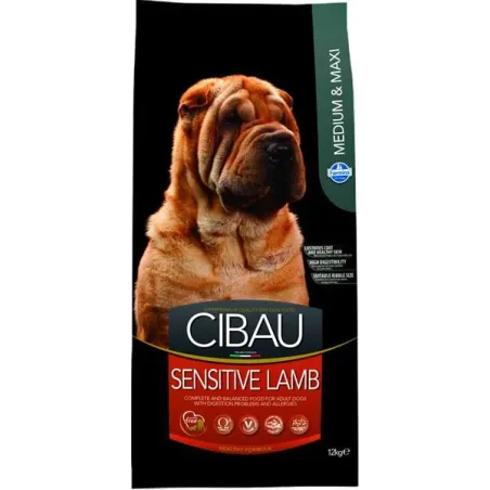 Farmina MO SP CIBAU kutya adult medium & maxi, sensitive bárány 12 kg
