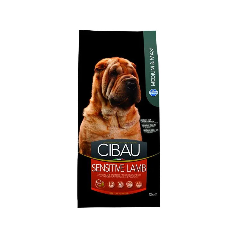 Farmina MO SP CIBAU kutya adult medium & maxi, sensitive bárány 12 kg
