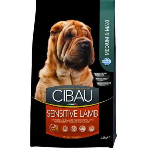 Farmina MO SP CIBAU dog adult medium & maxi, sensitive lamb 2,5 kg