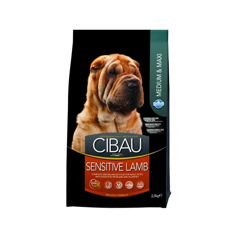 Farmina MO SP CIBAU kutya felnőtt medium & maxi, érzékeny bárány 2,5 kg