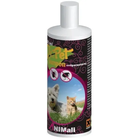 Dr.Pet antiparazita sampon kutyák és macskák számára 200 ml (kullancs- és bolhariasztó sampon kutyáknak és macskáknak)