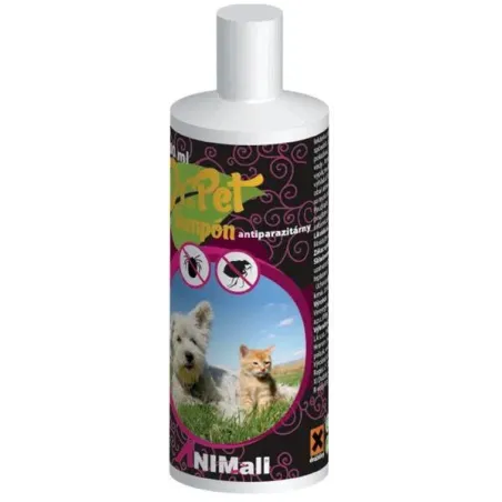 Dr.Pet antiparazita sampon kutyák és macskák számára 200 ml (kullancs- és bolhariasztó sampon kutyáknak és macskáknak)