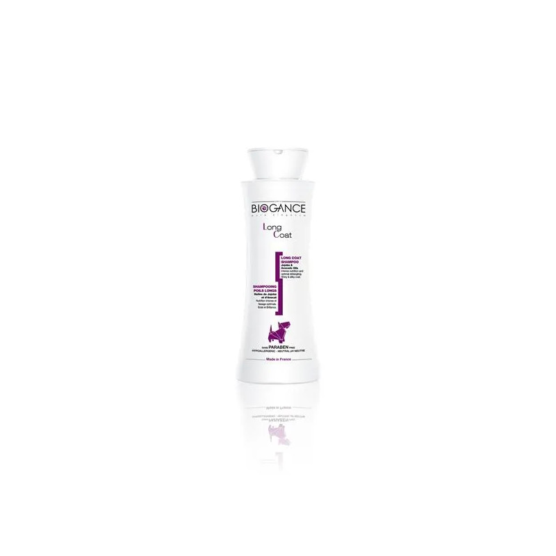 BIOGANCE Long Coat sampon 250 ml (hosszúszőrű fajták számára)