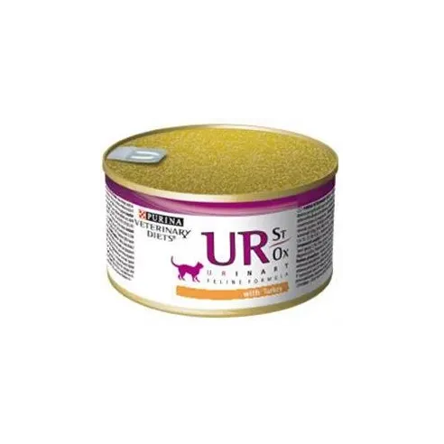 Purina VD Feline - UR St/Ox Urinary Turkey KONZERVA  0,195 kg