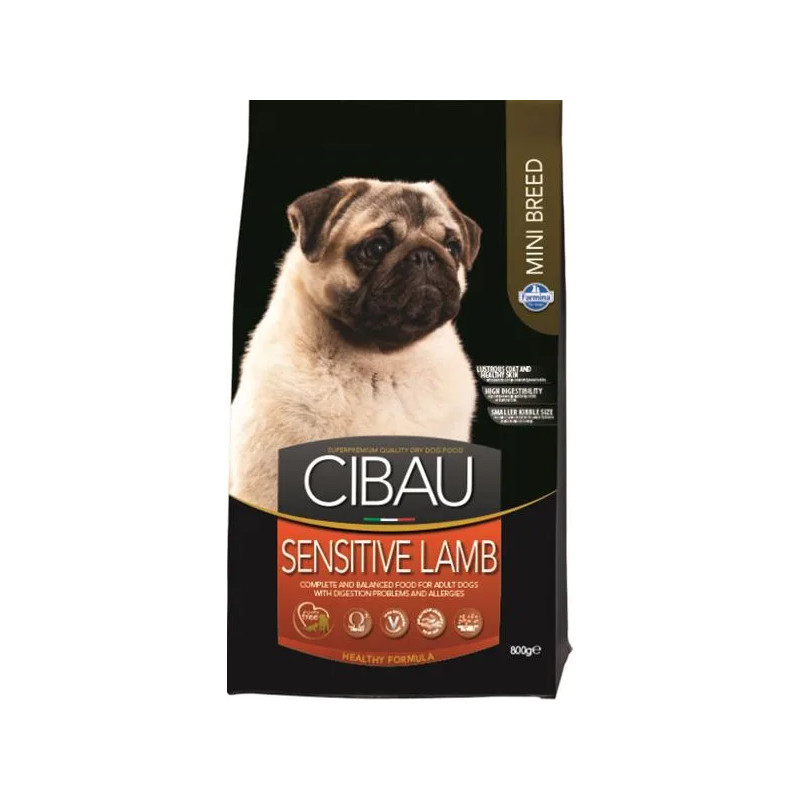 Farmina MO SP CIBAU kutya adult mini, sensitive bárány 0,8 kg