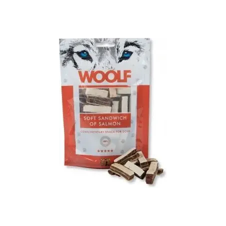 Csemege Woolf Dog Salmon Soft Sandwich 100 g