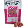 Woolf kutyajutalomfalat – kacsahúsos csont (kis méret) rizzsel, 100 g