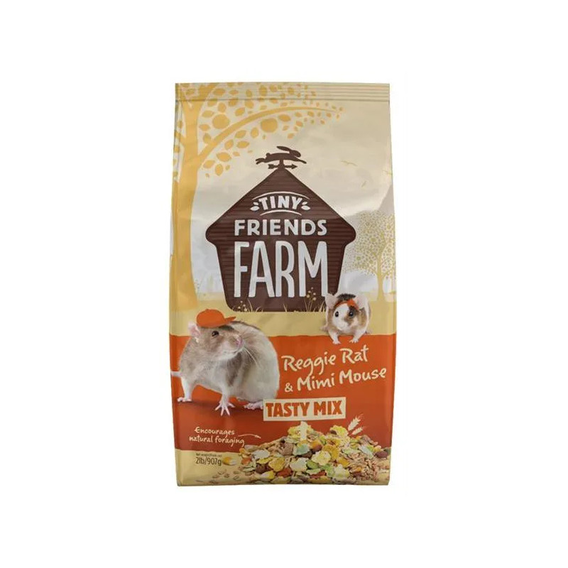 Supreme Tiny FARM friends Rat&Mouse - patkány és egér 907 g