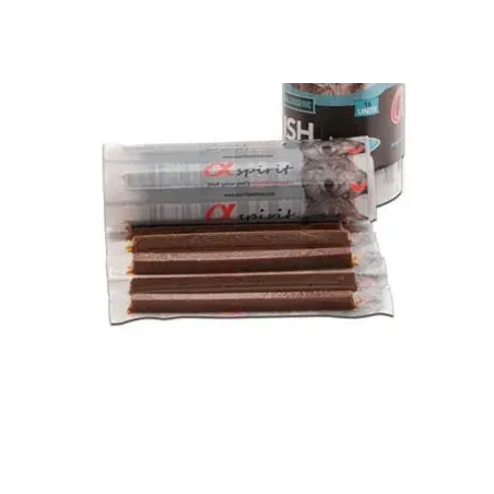 Jutalomfalat Alphaspirit dog Májas rudak 16 db 160 g